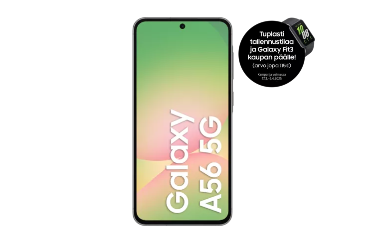 SAMSUNG GALAXY A56 5G 256GB AWESOME GRAPHITE - Matkapuhelimet - 8806095982847 - 1