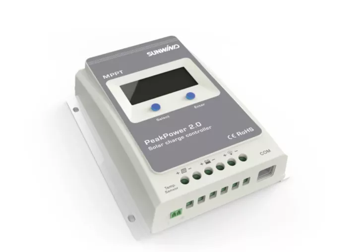 Sunwind Lataussäädin PeakPower MPPT 10A - Mökkisähkö lataussäätimet - 7028640057157 - 1