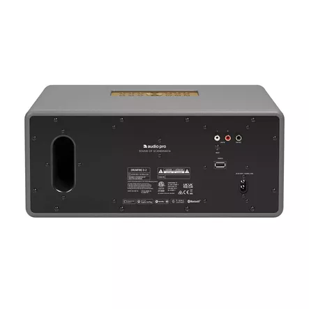 AUDIO PRO DRUMFIRE D2 MULTIROOM LANGATON KAIUTIN HARMAA - Bluetooth-kaiuttimet - 7330117152358 - 2