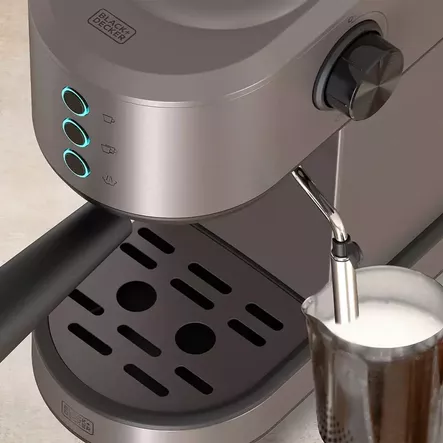 BLACK+DECKER ES9200090B 20BAR ESPRESSOKONE - Erikoiskahvinkeittimet / kahviautomaatit - 8432406200098 - 2