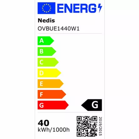 Nedis Uunilamppu 40W E14 - Uuninlamput ja erikoispolttimot - 5412810300808 - 2