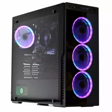 REGAME TITAN 3012 R5 5500 KUNNOSTETTU PELITIETOKONE - Pöytätietokoneet - 6429811095588 - 1