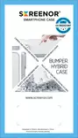 SCREENOR BUMPER HONOR X7b / HONOR 90 SMART LÄPINÄKYVÄ - Suojakuoret, laukut ja kotelot - 6438327256178 - 3