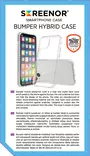SCREENOR BUMPER HONOR X7b / HONOR 90 SMART LÄPINÄKYVÄ - Suojakuoret, laukut ja kotelot - 6438327256178 - 4