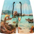 Zigzag Sealife boardshorts Crocodile - Lasten shortsit - Z261018 - 1