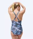 Speedo Shaping Printed V Neck 1 Piece W - Naisten uima-asut - 18688 - 2