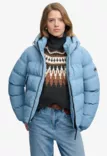 Superdry Hooded Sports Puffer Jacket - Naisten toppatakit - W5011996A_QS8 - 2