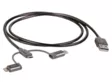 Wave Lataava 3-in-1 Datakaapeli - Kaapelit ja laturit - 6418312135398 - 1