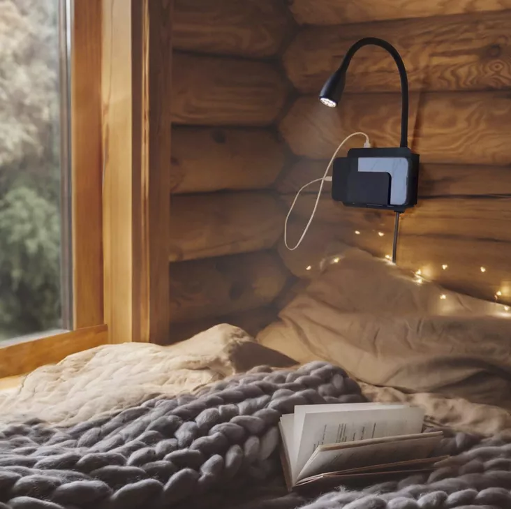 Sunwind Seinävalaisin Design USB - 12V valaisimet ja polttimot - 540928 - 1