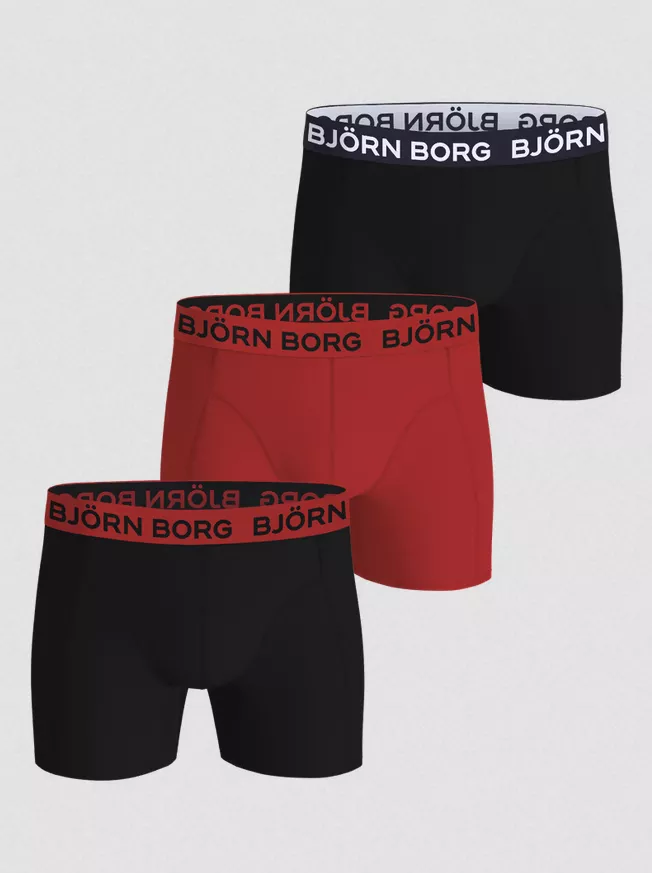 Björn Borg 3-pack Cotton boxers - Bokserit - 10006311_MP008 - 1