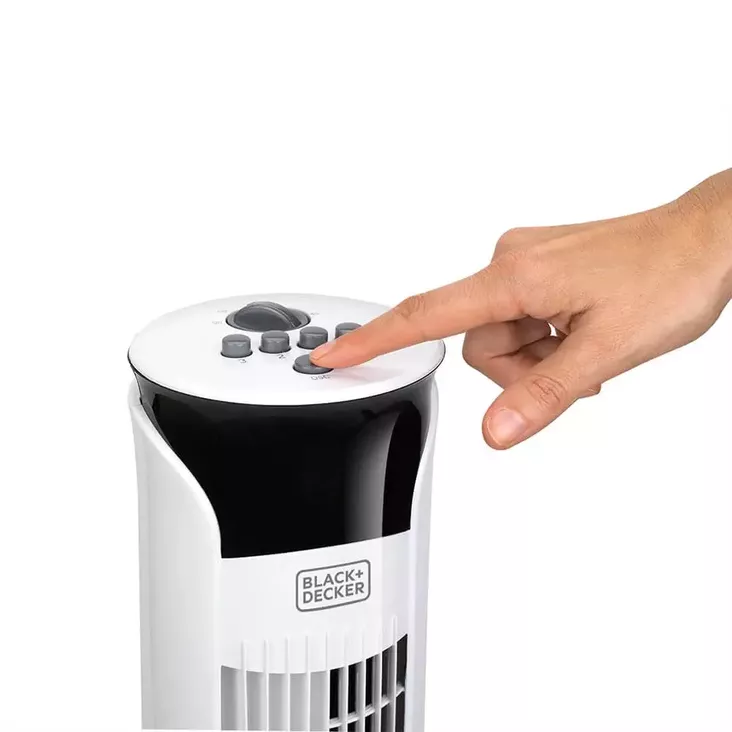 BLACK+DECKER ES9440120B TOWER TORNITUULETIN VALKOINEN - Tuulettimet - 8432406440128 - 1