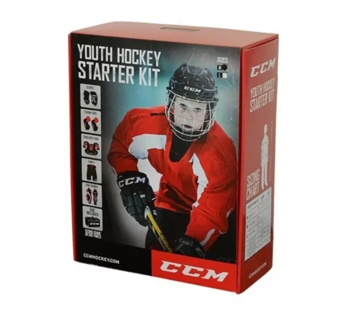 CCM Youth Hockey Starter Kit - Jääkiekkosuojat - 7392177586498 - 1