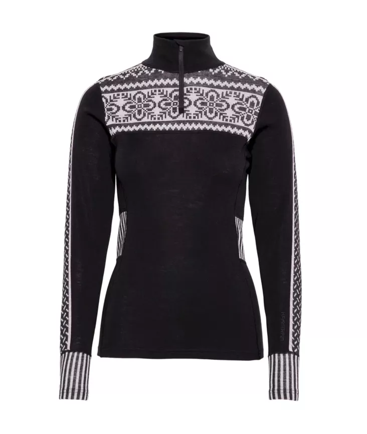 Kari Traa Ines Half Zip - Naisten väli- ja alusasut - 624018 - 1