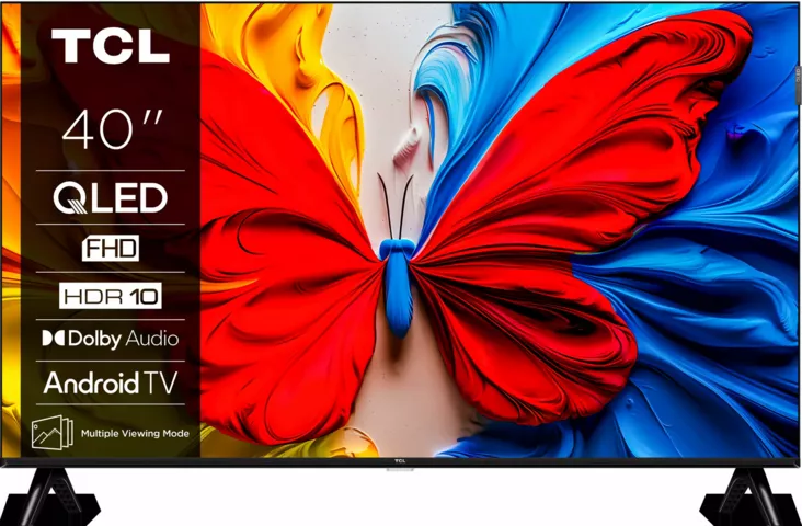 TCL 40S51K 40" FHD QLED GOOGLE-TV - 40-50 tuumaiset televisiot - 5901292527068 - 1