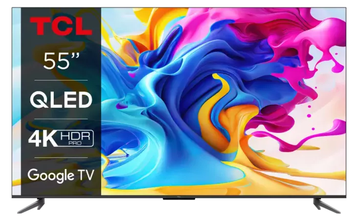 TCL 55C645 55" 4K QLED-TV - 51-60 tuumaiset televisiot - 5901292519728 - 1