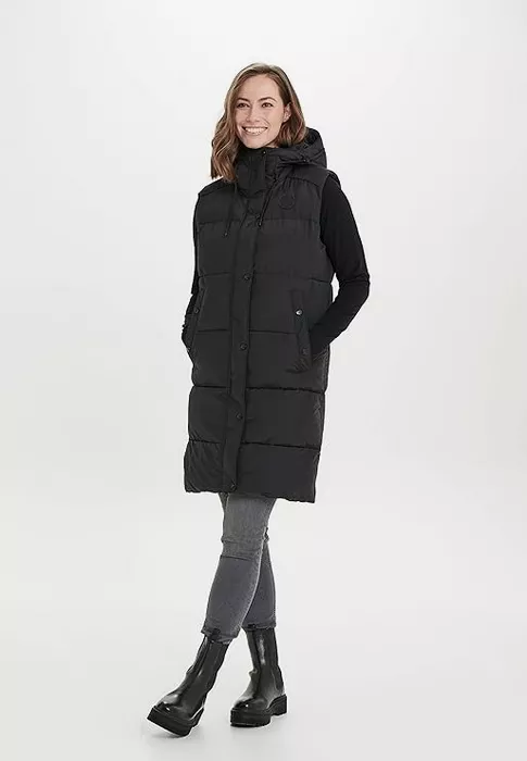 Weather Report Chief W Long Puffer Vest - Naisten toppatakit - WR213558 - 1