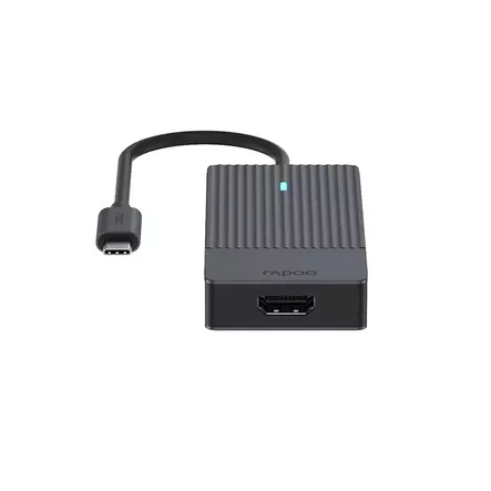 RAPOO UCM-2001 4-IN-1 USB-C MULTIPORT - Kaapelit ja adapterit - 6940056114099 - 2