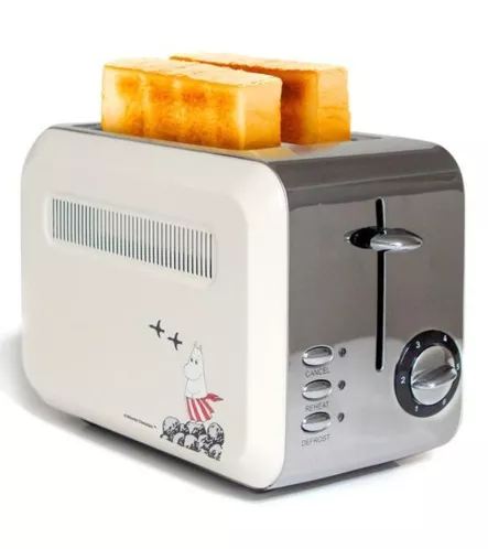 Melissa Muumi -leivänpaahdin, valkoinen - Leivänpaahtimet - 5708301002529 - 1
