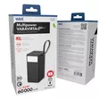 WAVE MULTIPOWER 60000MAH LISÄVIRTA MUSTA - Kaapelit ja laturit - 6418312173949 - 1