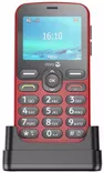 DORO 1881 4G PUNAINEN (W/O CHARGER) - Matkapuhelimet - 7322460087029 - 1