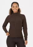 Athlecia Thrine W Rib Full Zip - Naisten treenipaidat - EA263449 - 1