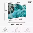 SAMSUNG TQ55Q7FAAU 55" 4K QLED SMART-TV - 51-60 tuumaiset televisiot - 8806097122579 - 2