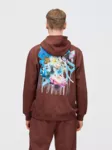 Twentyfour & Art Hoodie U Brown - Miesten paidat - 3000069 - 2