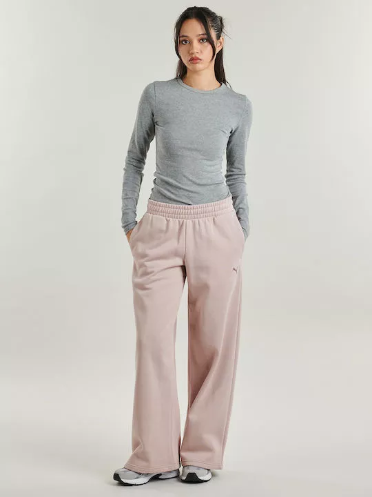 Puma ESS Wide Leg Pants - Naisten vapaa-ajan housut - 692919 - 1