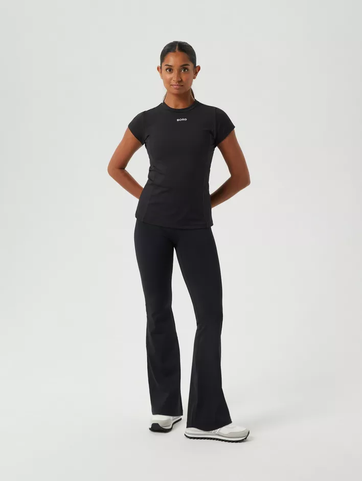 Björn Borg Flare Tights - Naisten juoksu- ja treenitrikoot - 10003919 - 1