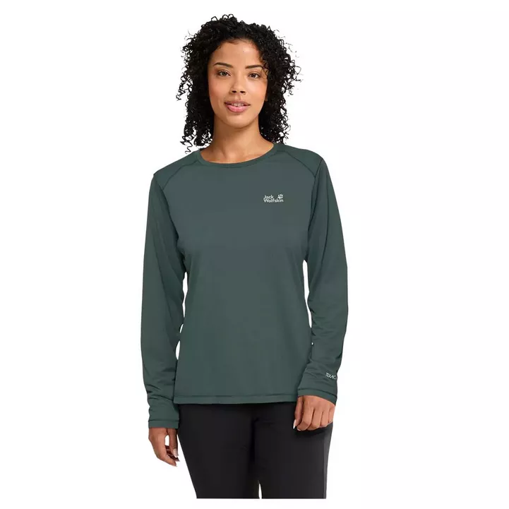 Jack Wolfskin Prelight Suncool Ls W - Naisten treenipaidat - A65839 - 1