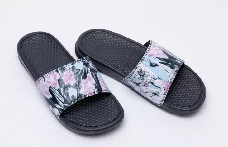 Nike Benassi JDI Anthrasite - Naisten sandaalit - 618919 - 1