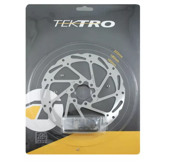 Tektro jarrulevy 6-pulttinen 160mm - Lisävarusteet pyöräilyyn - 4717592035209 - 1