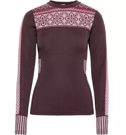 Kari Traa Ines Ls - Naisten väli- ja alusasut - 624019_COCOA - 1