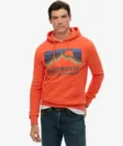 Superdry great outdoors relaxed hood - Miesten paidat - M2014240A - 1