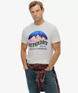 Superdry Great outdoors relaxed tee - Miesten T-paidat - M1012240A - 1