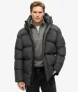Superdry Hooded 5 Baffle Sports Puffer - Miesten toppatakit - M5012285A - 2