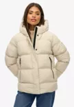 SuperDry Hooded 5 Baffle Sports Puffer - Naisten toppatakit - W5012178A - 3