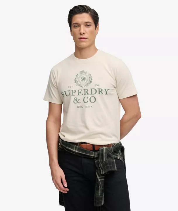 Superdry 1954 Company Relaxed Tee - Miesten T-paidat - M1012392A - 1
