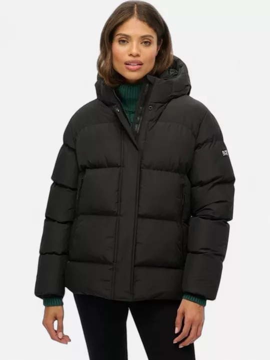 Superdry Hooded 5 baffle sports buffer - Naisten toppatakit - W5012178A_02A - 1