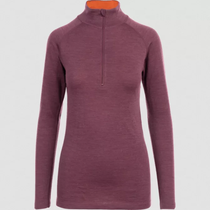 North Outdoor Sensitive 225 Zip Shirt W - Naisten väli- ja alusasut - 6438442037980E - 1