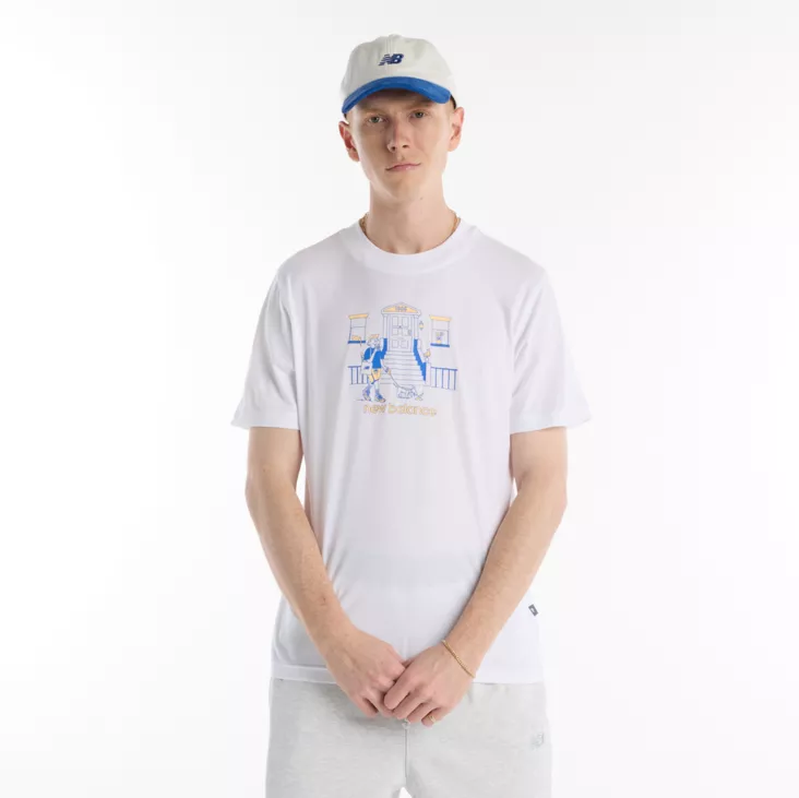 New Balance City Walk T-Shirt - Miesten T-paidat - MT61YOXJ - 1