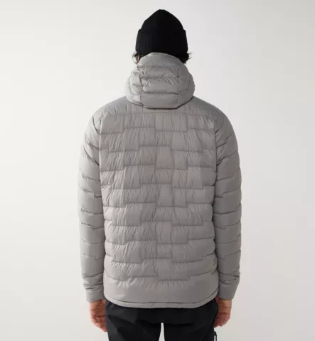 Haglöfs Roc Flash Down Hood Men - Miesten toppatakit - 607463_BRICK - 2