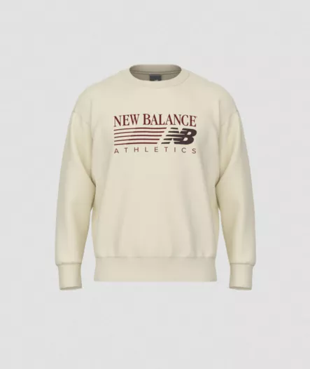 New Balance Reimagined Graphic Crew - Miesten paidat - MT62B85K - 2