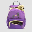 Jack Wolfskin Little Scout 10 - Urheilureput ja laukut - A65426_PINK - 4