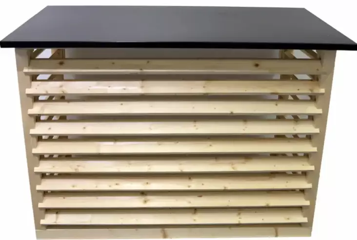 North Warm- suojakotelo - Ulkoyksiköiden suojaus - SC-007BLACK - 1