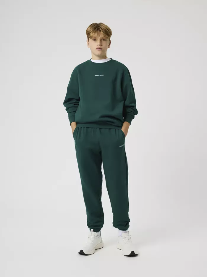 Björn Borg Borg Classic Sweatpants - Lasten housut - 10005971_GREEN - 1