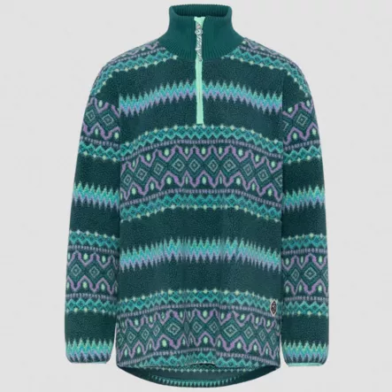 Kari Traa Ruthie midlayer hz - Naisten fleece- ja villapaidat - 623610_PEACO - 1