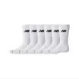 New Balance Everyday Crew socks 6-pack - Urheilusukat - LAS51296_WT - 1