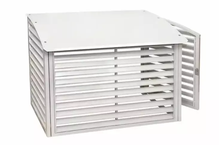 Scanoffice peltinen suojakotelo - Ulkoyksiköiden suojaus - SC-STEELHOUSING-W - 1